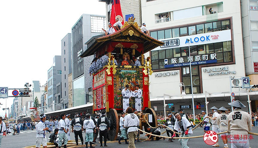 祇園祭的華麗山鉾