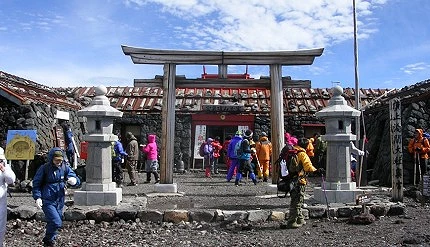 富士山頂上浅間大社奥宮