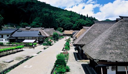 福島的大內宿