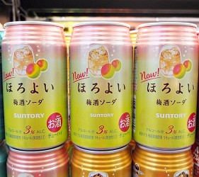 日本梅酒種類推薦horoyoiほろよい梅酒蘇打