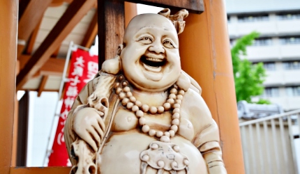 彌勒佛形象的布袋尊