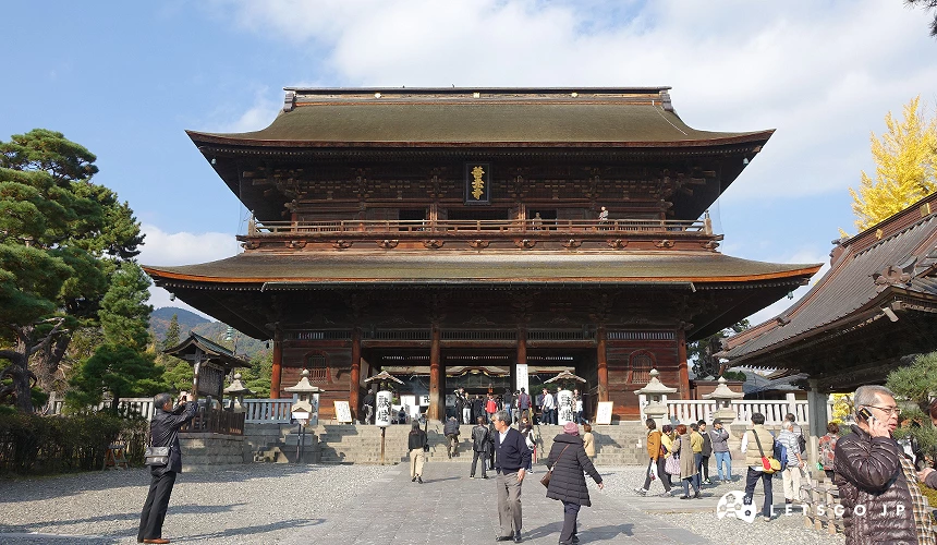 長野善光寺山門