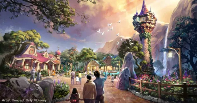 東京迪士尼海洋「Fantasy Springs」2024年6月6日開幕！冰雪奇緣城堡、魔法奇緣高塔神還原！