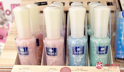 「HOMEI」亮片指甲油是日雜指定款