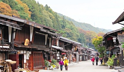 「奈良井宿」是日本最長的宿場町