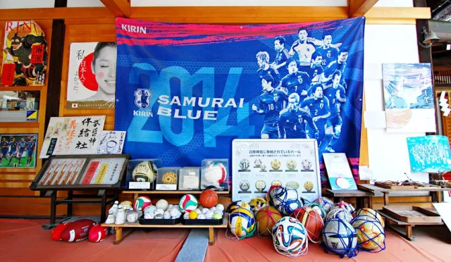運動員有拜有保庇「京都白峯神宮」