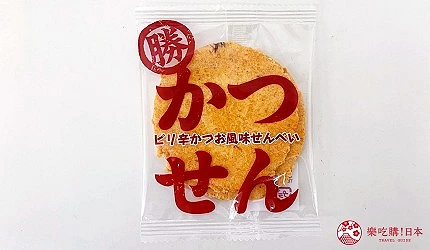 辛辣鰹魚風味仙貝「ピリ辛かつお風味せんべいかつせん」