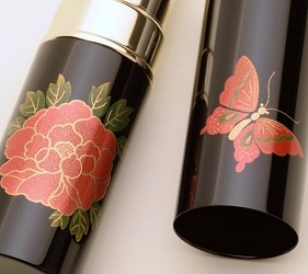 日本熊野筆刷具化妝刷推薦中村製作所牡丹與蝶攜帶式刷具腮紅刷粉底刷打亮刷蜜粉刷