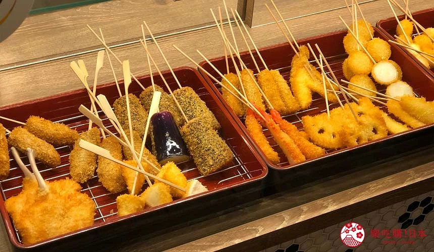 大阪美食「串炸」
