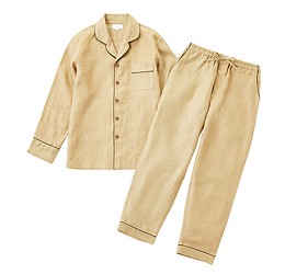 睡衣推薦推介男女睡衣套裝日系可愛日本居家服品牌GOOD NIGHT SUIT亞麻材質清爽透氣
