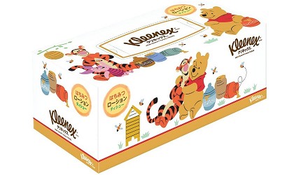 花粉鼻子過敏推薦鼻敏感推介的日本保濕衛生紙巾廁紙Kleenex小熊維尼款抽取式面紙