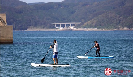 日本最美離島長崎五島360度無敵海景超療癒福江島2天1夜行程推薦推介五島清澈乾淨的海灘教練的指導SUP