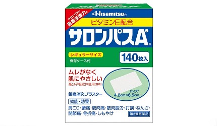 痠痛貼布日本推薦推介鎮痛成分熱敷原理撒隆巴斯Ae