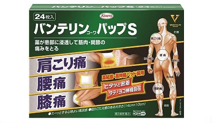 痠痛貼布日本推薦推介鎮痛成分熱敷原理興和新藥萬特力止痛貼布S