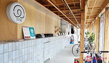 靜岡自由行景點推薦濱松市濱名湖環湖腳踏車HAMANAKOENGINE腳踏車租借站