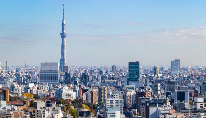 東京晴空塔街景