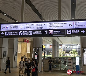 大阪車站轉車梅田車站轉乘大阪交通教學梅田交通路線出口整理文章大阪車站指示牌御堂筋北口圖