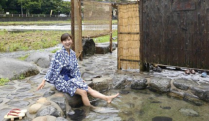 山陽山陰鳥取自由行必去人氣景點三朝溫泉露天混浴河原風呂