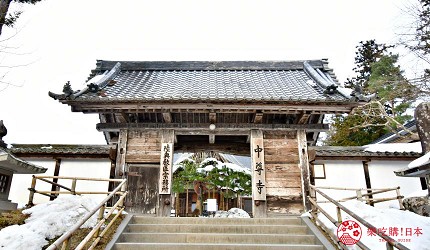 平泉中尊寺境內景色與參道氛圍