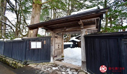 角館武家屋敷石黑家外觀與街景