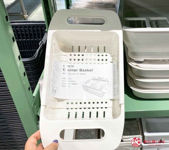 3COINS原宿旗艦店推薦商品廚房用品伸縮瀝水架