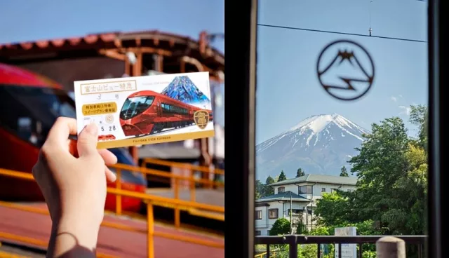 「富士山景觀特急」攻略：價格與時刻表、觀光列車甜點方案預約教學