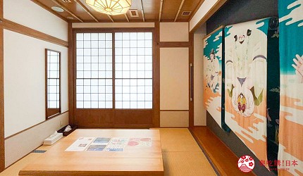 愛媛縣松山市道後溫泉別館 飛鳥乃湯泉個人休息室很寬廣