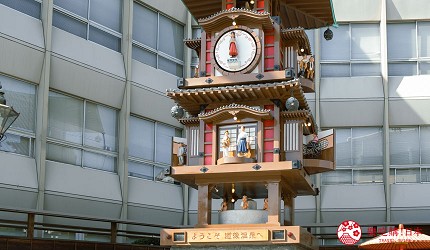 愛媛縣松山市少爺機關鐘配圖