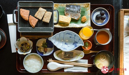 創業超過百年的老舖旅館大和屋本店位在愛媛縣