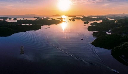 九十九島的夕陽絕景