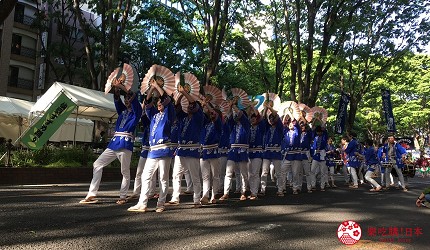 日本春天仙台青葉祭定禪寺通照片