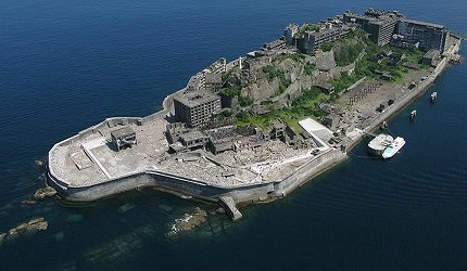 軍艦島現已成為了無人島