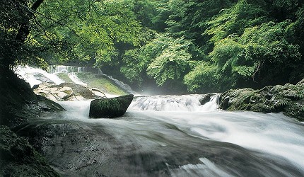 菊池溪谷外觀大景