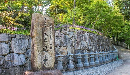 雲邊寺入口與周邊樹林