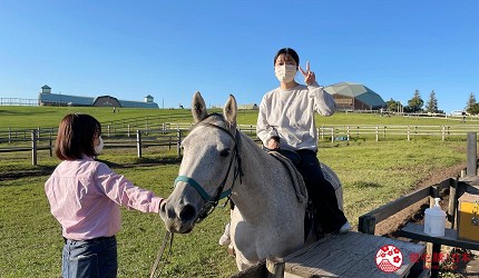 馬兒牧場餵馬體驗，母親牧場小朋友最愛餵食活動