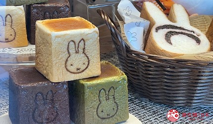 京都自由行推薦新景點「祇園米飛兔點心堂」的麵包商品