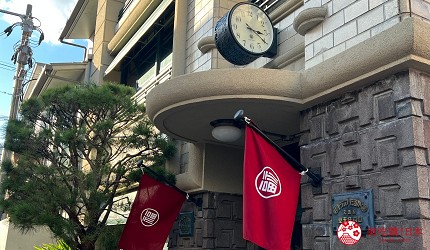 京都自由行推薦新景點任天堂總部變飯店的「丸福樓」門口