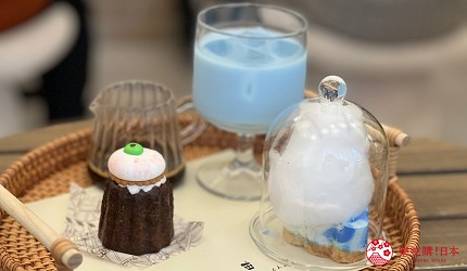 京都自由行推薦新景點雲之茶 KUMONOCHA 寺町京極店的萬聖節期間限定餐點