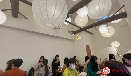 京都自由行推薦新景點雲之茶 KUMONOCHA 寺町京極店店內一景