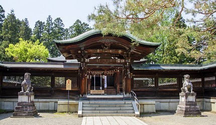 上杉神社境內參拜處