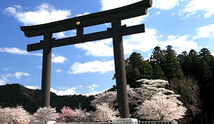 熊野大社鳥居大景