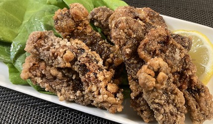 鯨魚龍田揚商品照