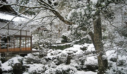 日本關西京都雪景景點推介推薦日本冬天景點冬季必去京都下雪點燈打卡金閣寺清水寺貴船神社寶泉院三千院實光院上賀茂神社東福寺嵐山妙滿寺雪之庭介紹文章三千院雪景圖