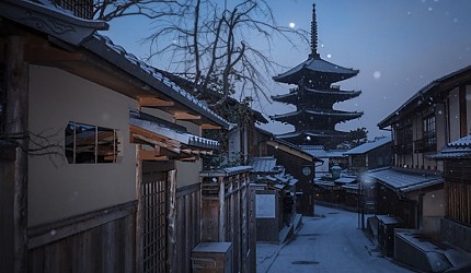 日本關西京都雪景景點推介推薦日本冬天景點冬季必去京都下雪點燈打卡金閣寺清水寺貴船神社寶泉院三千院實光院上賀茂神社東福寺嵐山妙滿寺雪之庭介紹文章法觀寺八重之塔圖
