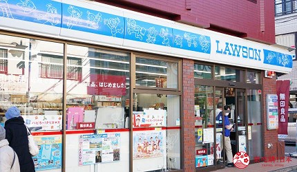 東京近郊川崎JR宿河原站站前的藤子・F・不二雄主題LAWSON