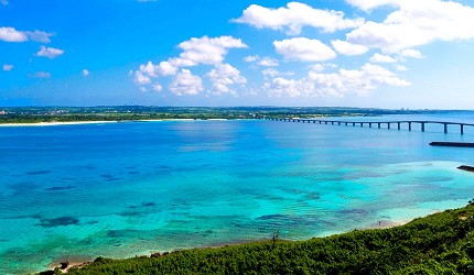 宮古島景點來間大橋配圖