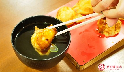 姬路FESTA必吃美食姬路TACOPY姬路タコピィ明石燒放入高湯品嘗