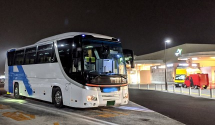日本夜間巴士停靠站