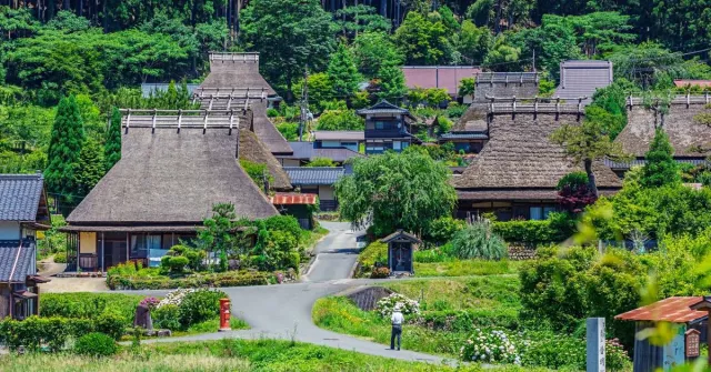 京都美山也有合掌村？仙境般療癒美景「かやぶきの里」