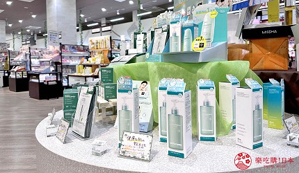 永旺夢樂城高松 MIMOSA 美妝生活雜貨選品店的人氣商品區
